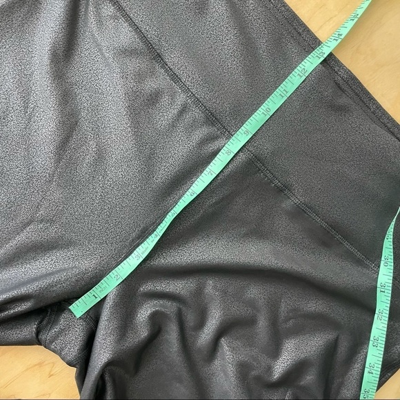 Mono B Shiny Black Retile Texture Legging 3XL - Picture 7 of 8